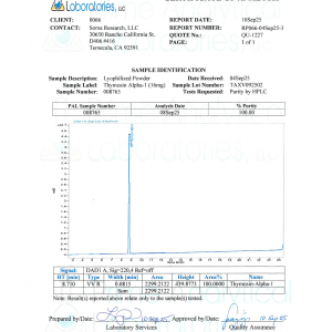 Thymosin Alpha-1 (Ta1) - Image 2